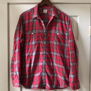 Men’s J.Crew Flannel Button-Down Shirt